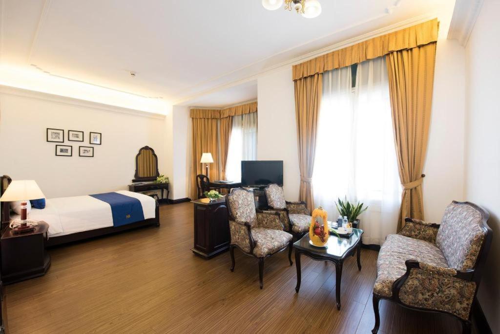 Hoa Binh Hotel Hanói Exterior foto
